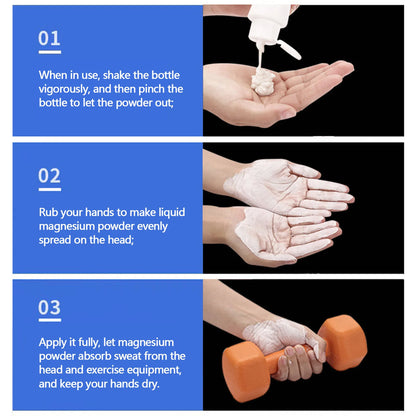 Sports Chalk Magnesium Powder Fitness Weight Lifting Non-slip Cream 30/50/100ml