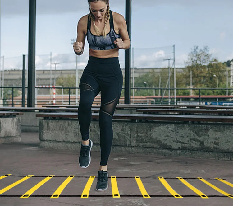 Sports Agility Ladder for Body Coordination Warm-Up Training Tool