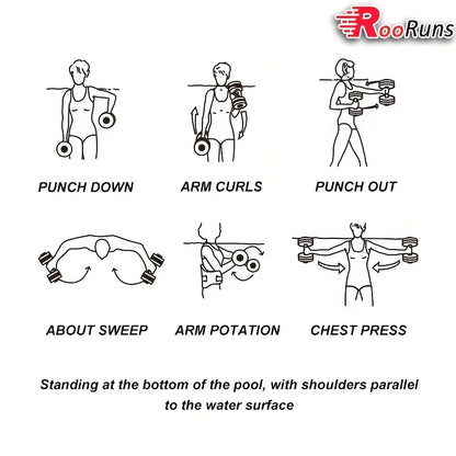EVA Water Foam Floating Dumbbell