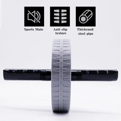 AB Roller No Noise Abdominal Trainer Non-slip Abdominal Roller Strengthen Muscle Exercise Equipment For Home Gyms