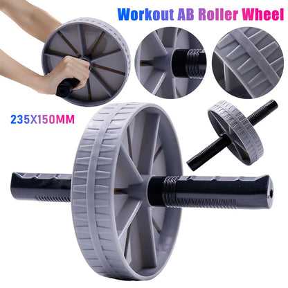 AB Roller No Noise Abdominal Trainer Non-slip Abdominal Roller Strengthen Muscle Exercise Equipment For Home Gyms