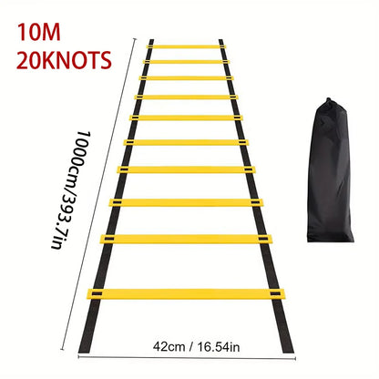 Sports Agility Ladder for Body Coordination Warm-Up Training Tool