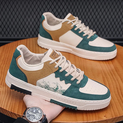 Kanagawa Court Low | Autumn new men casual shoes Outdoor Breathable Flat Shoes Fashion LaceUp Sneakers Men Comfort Trendy Sports Shoes Zapatillas