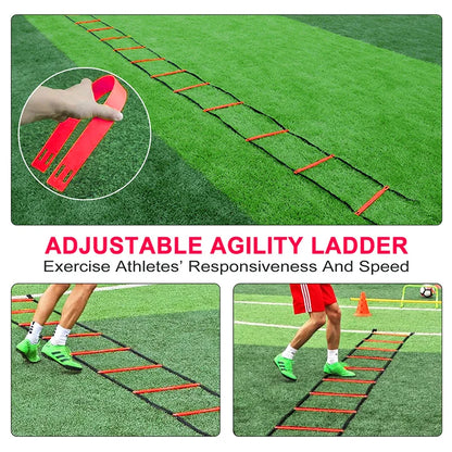 Sports Agility Ladder for Body Coordination Warm-Up Training Tool