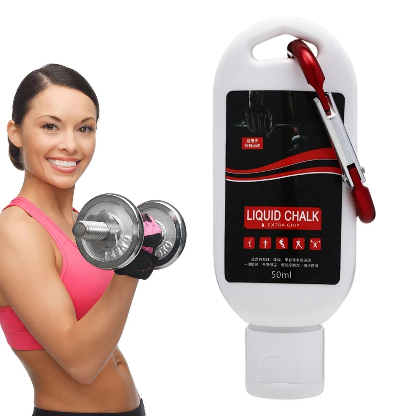 Sports Chalk Magnesium Powder Fitness Weight Lifting Non-slip Cream 30/50/100ml