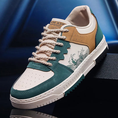 Kanagawa Court Low | Autumn new men casual shoes Outdoor Breathable Flat Shoes Fashion LaceUp Sneakers Men Comfort Trendy Sports Shoes Zapatillas